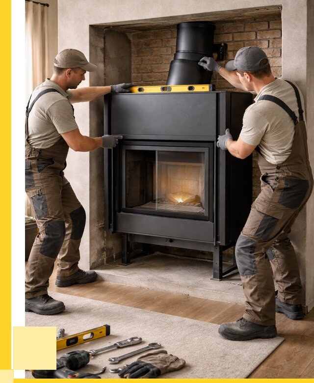 Установка каминных топок в Похвистневе под ключ от 18454 р. | ЭриданПхв