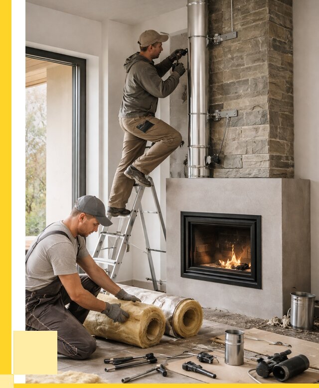 Монтаж дымоходов для каминов в Похвистневе от 15378 р. ЭриданПхв