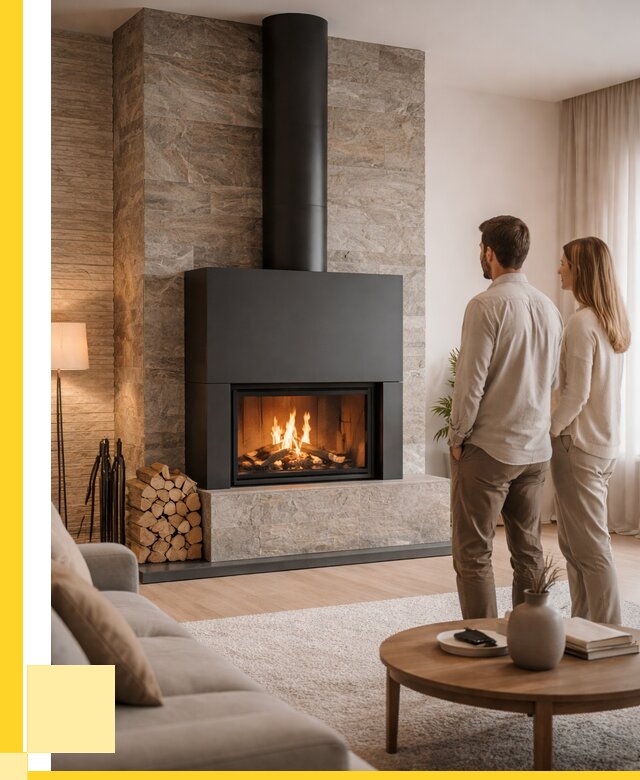 Закрытые камины под ключ в Похвистневе от 123024 р., ЭриданПхв