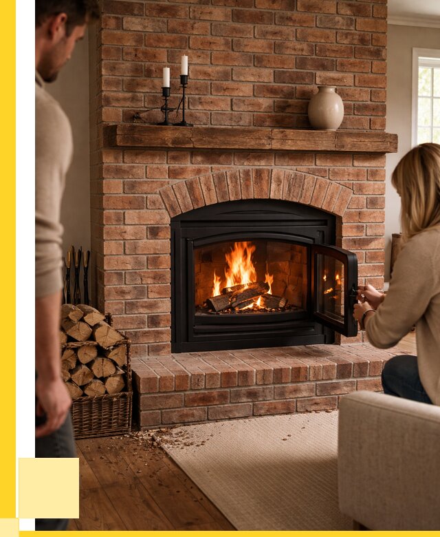 Кирпичные камины под ключ в Похвистневе от 153780 р. | ЭриданПхв