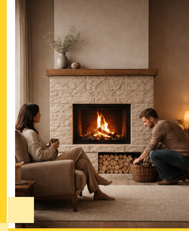 Камины для дома в Похвистневе под ключ от 153780 р. | ЭриданПхв