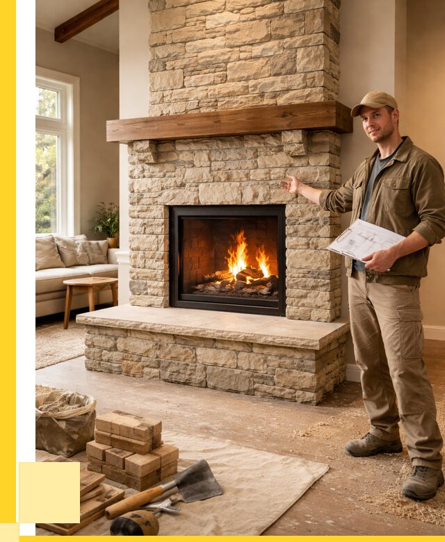 Камины под ключ в Похвистневе от 184536 р. | ЭриданПхв — установка