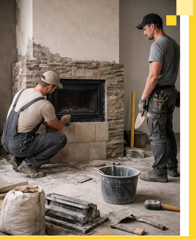 Камины под ключ в Похвистневе: проект, изготовление и монтаж