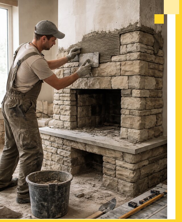 Строительство каминов под ключ в Похвистневе от проектирования до монтажа