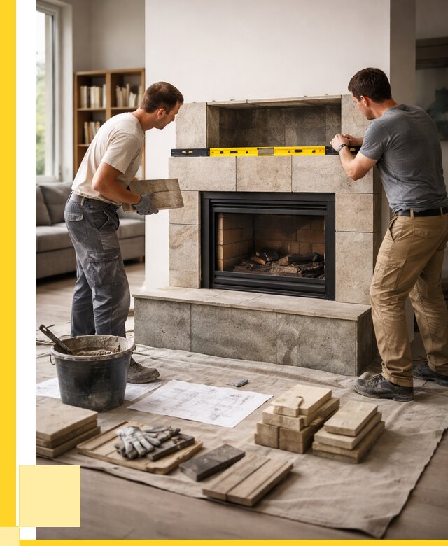 Монтаж каминов и установка в Похвистневе от 46134 р. | ЭриданПхв