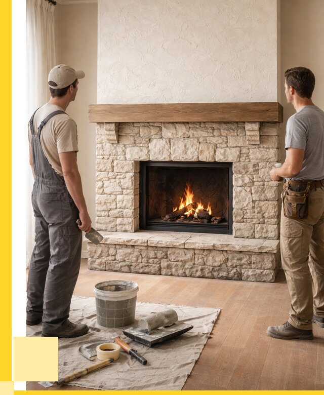 Отделка каминов в Похвистневе от 6664 р. под ключ | ЭриданПхв