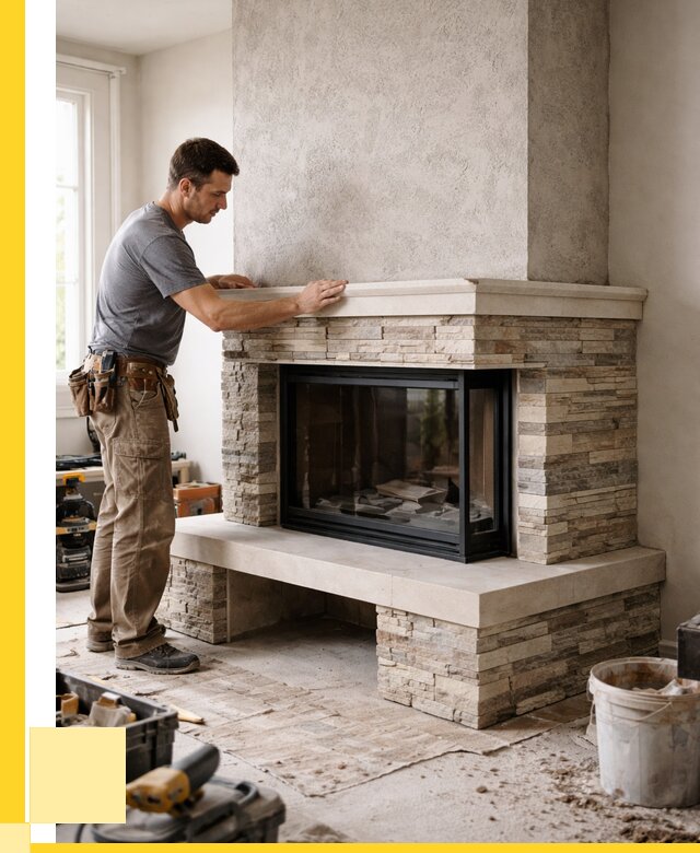 Изготовление каминов под ключ в Похвистневе от 153780 р. | ЭриданПхв