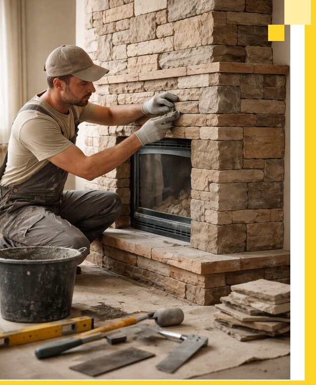 Проектирование и установка печей-каминов под ключ в Похвистневе