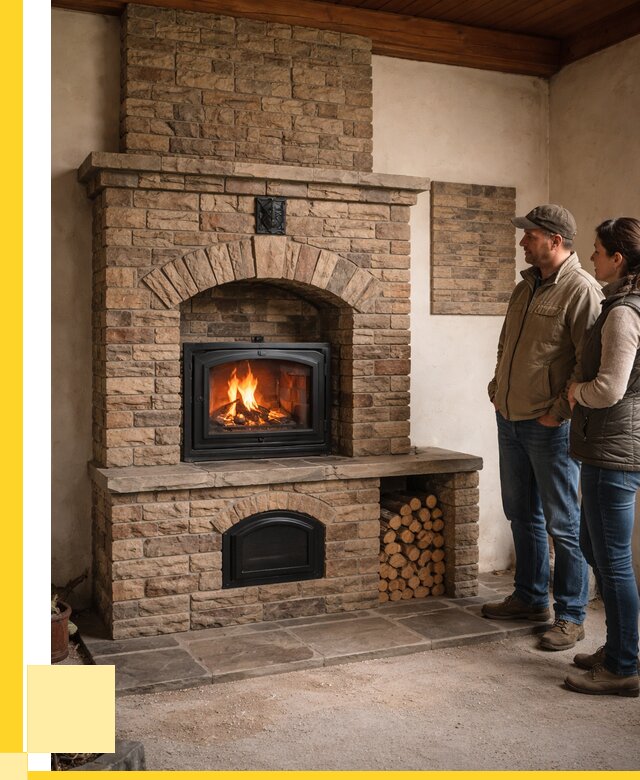 Кирпичная печь под ключ в Похвистневе от 153780 р. | ЭриданПхв