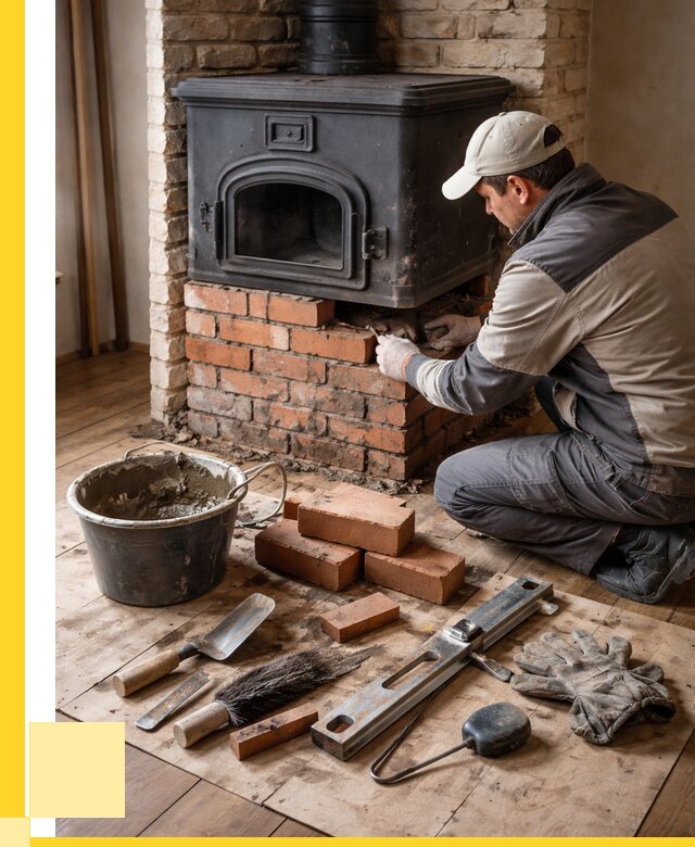 Ремонт печей в Похвистневе от 12302 р., услуги печника ЭриданПхв