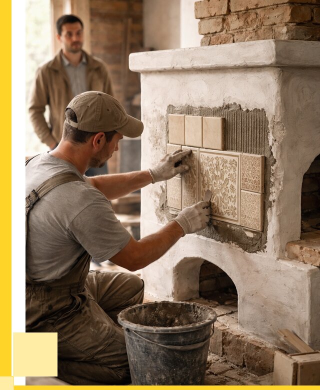 Отделка печей и банных печей в Похвистневе от 35882 р. | ЭриданПхв