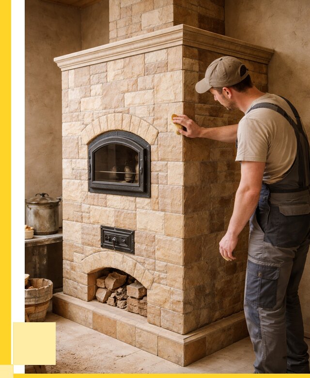 Облицовка печей в Похвистневе от 4613 р. под ключ | ЭриданПхв