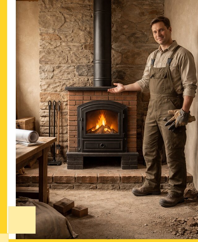 Печи отопительные из кирпича в Похвистневе от 82016 р., ЭриданПхв