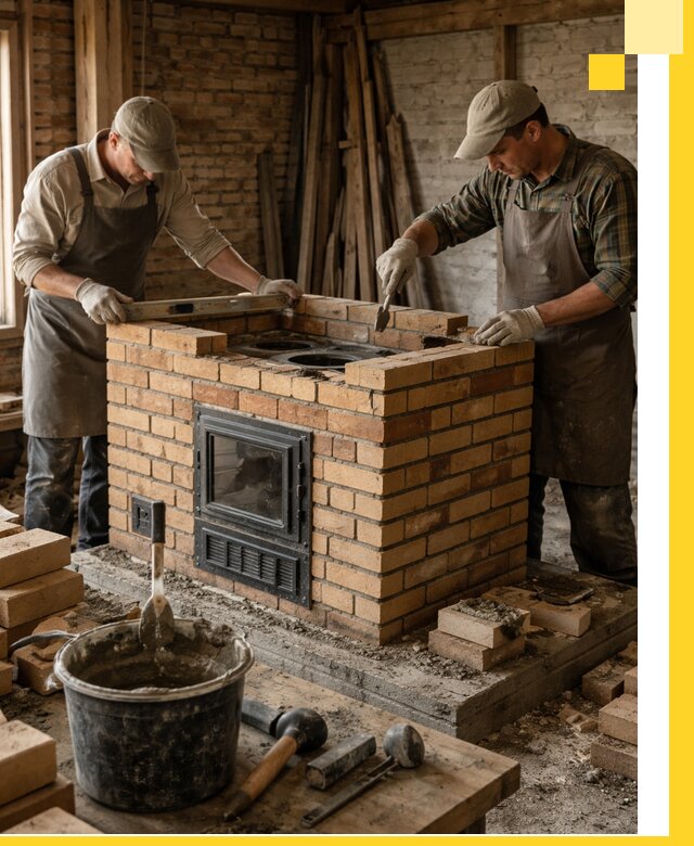 Изготовление и установка варочных печей под ключ в Похвистневе