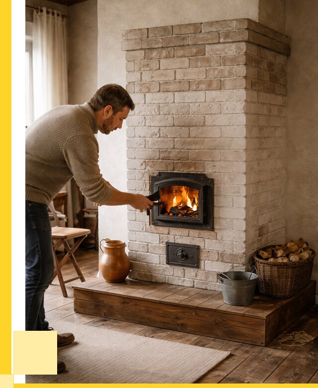 Печь голландка из кирпича в Похвистневе от 87142 р. | ЭриданПхв