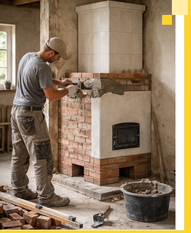 Изготовление и установка печей-голландок под ключ в Похвистневе