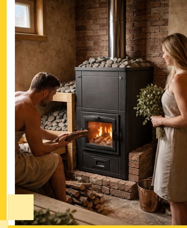 Кирпичная печь для бани на заказ в Похвистневе от 56386 р. | ЭриданПхв