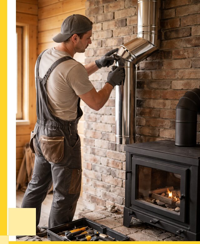 Монтаж дымоходов для печей в Похвистневе от 7689 р. | ЭриданПхв