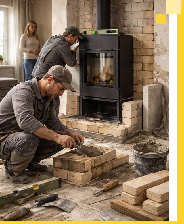 Печи и камины под ключ: проект, установка в Похвистневе