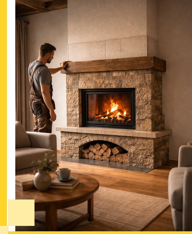 Печи камины для дома под ключ в Похвистневе от 56386 р. | ЭриданПхв