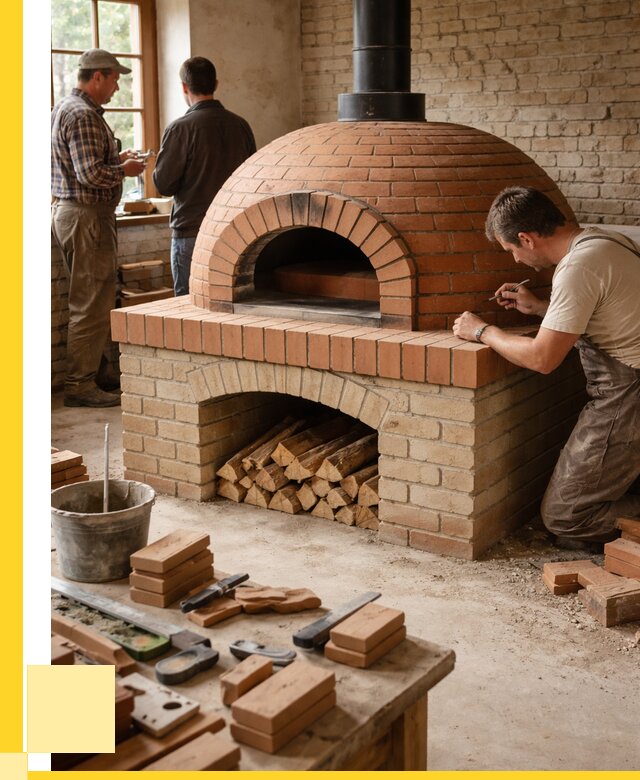 Помпейская печь дровяная для пиццы в Похвистневе | ЭриданПхв от 205040 р.