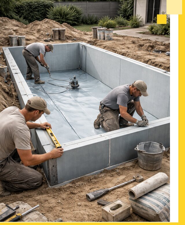 Профессиональный монтаж бассейнов под ключ в Похвистневе с гарантией