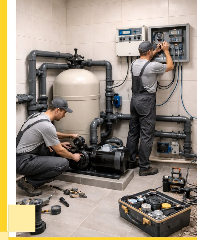 Монтаж оборудования для бассейнов в Похвистневе от 41008 р. | ЭриданПхв