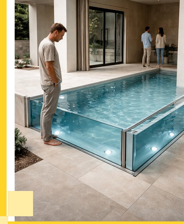 Стеклянные бассейны в Похвистневе от 1230240 р. | ЭриданПхв — мозаика