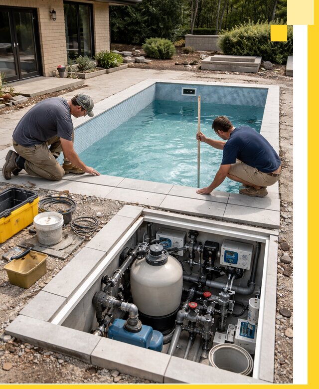 Строительство качественных домашних бассейнов под ключ в Похвистневе