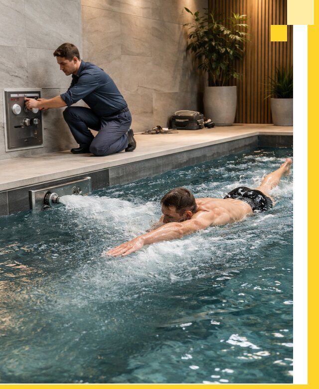 Проектирование и монтаж бассейнов с противотоком в Похвистневе