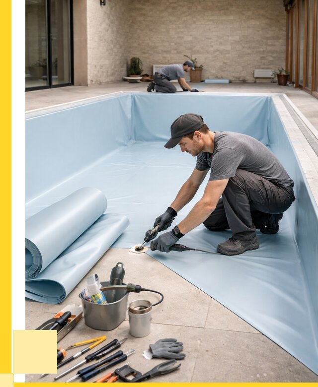 Пленка ПВХ для бассейнов в Похвистневе от 2563 р. | ЭриданПхв