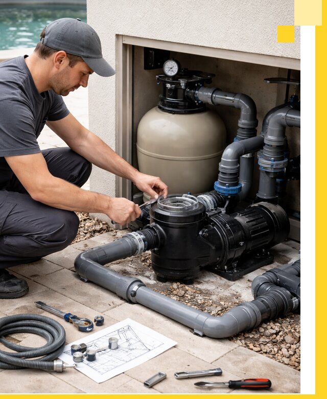 Поставка, монтаж и сервис насосов для бассейнов в Похвистневе