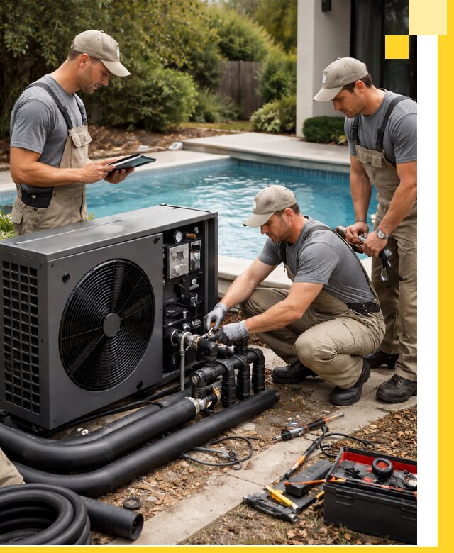 Проектирование и установка тепловых насосов для бассейнов в Похвистневе