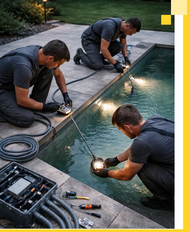 Профессиональное освещение бассейнов в Похвистневе: дизайн и монтаж