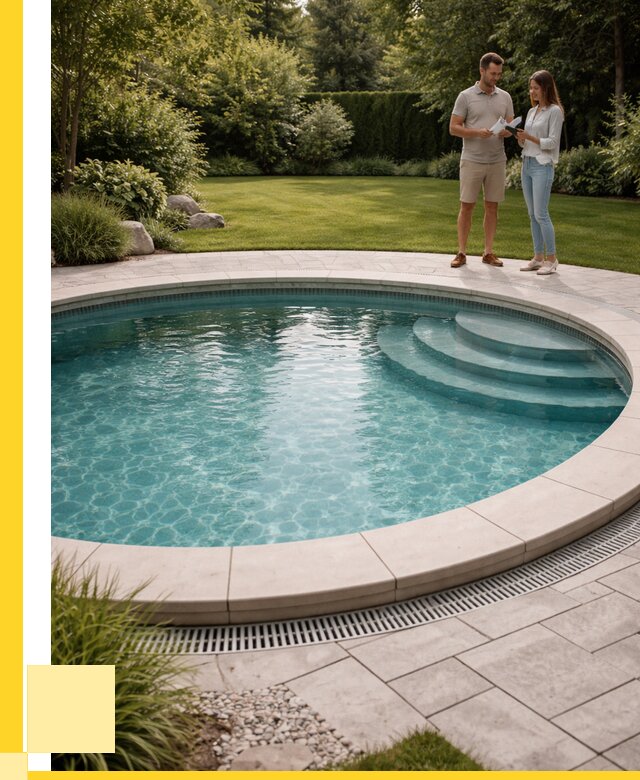 Круглые каркасные бассейны купить в Похвистневе от 256300 р. | ЭриданПхв