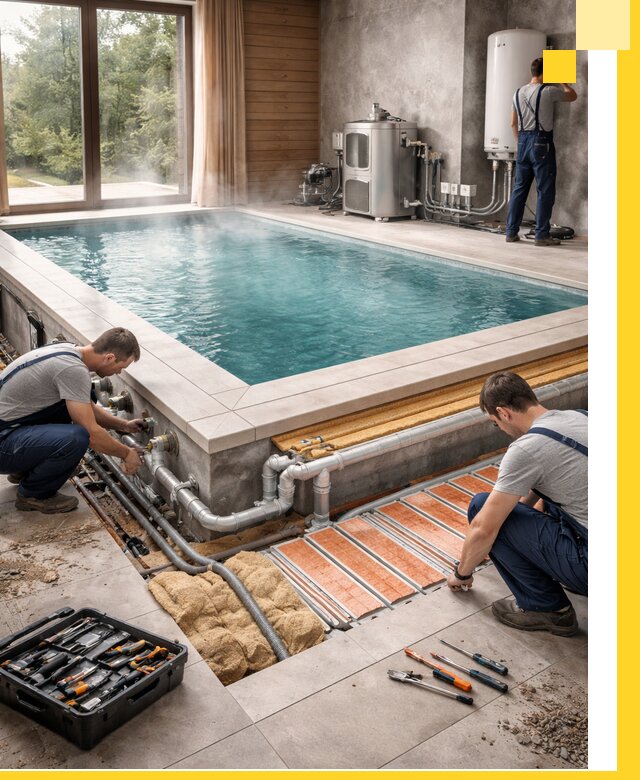 Проектирование и строительство тёплых бассейнов в Похвистневе