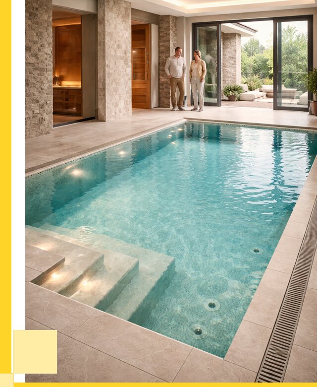 Бассейн во дворе в Похвистневе: проект, отделка от 1230240 р. | ЭриданПхв