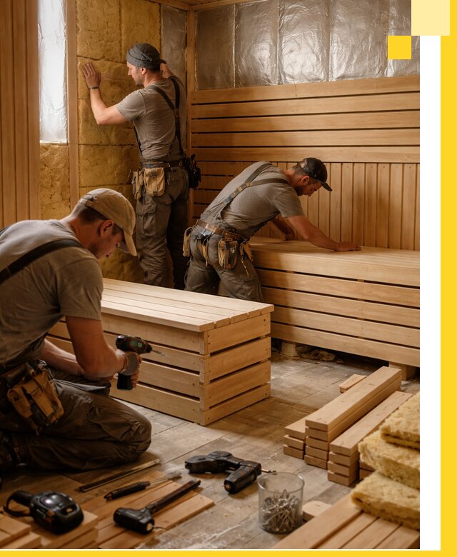 Профессиональное строительство саун под ключ в Похвистневе