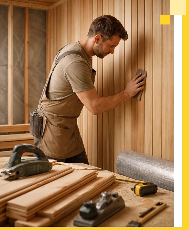 Профессиональная отделка саун и парных под ключ в Похвистневе