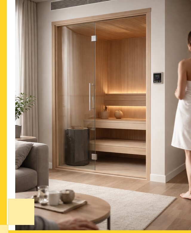 Сауна в квартире под ключ в Похвистневе от 123024 р. ЭриданПхв