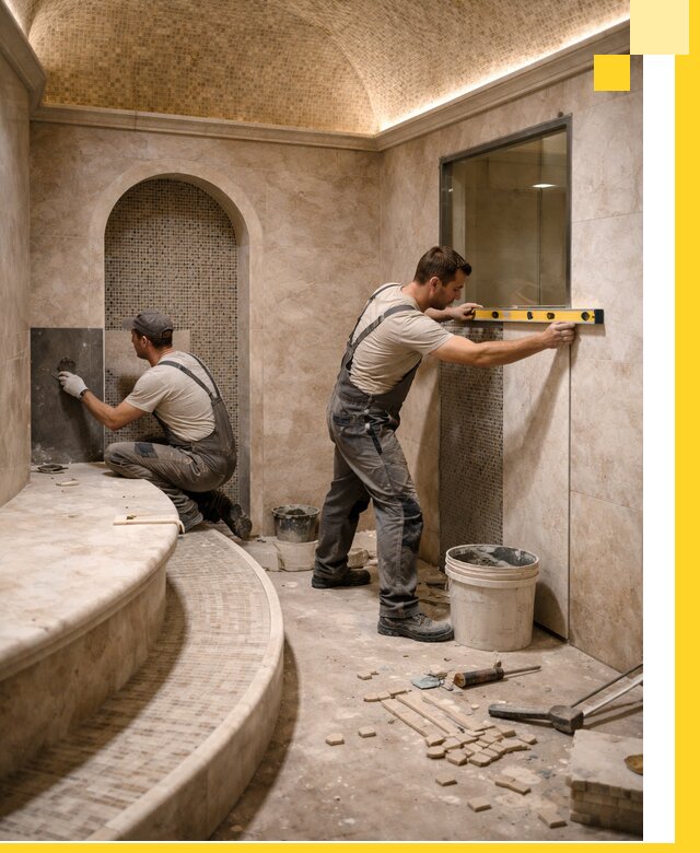 Проектирование и строительство саун с хамамом под ключ в Похвистневе