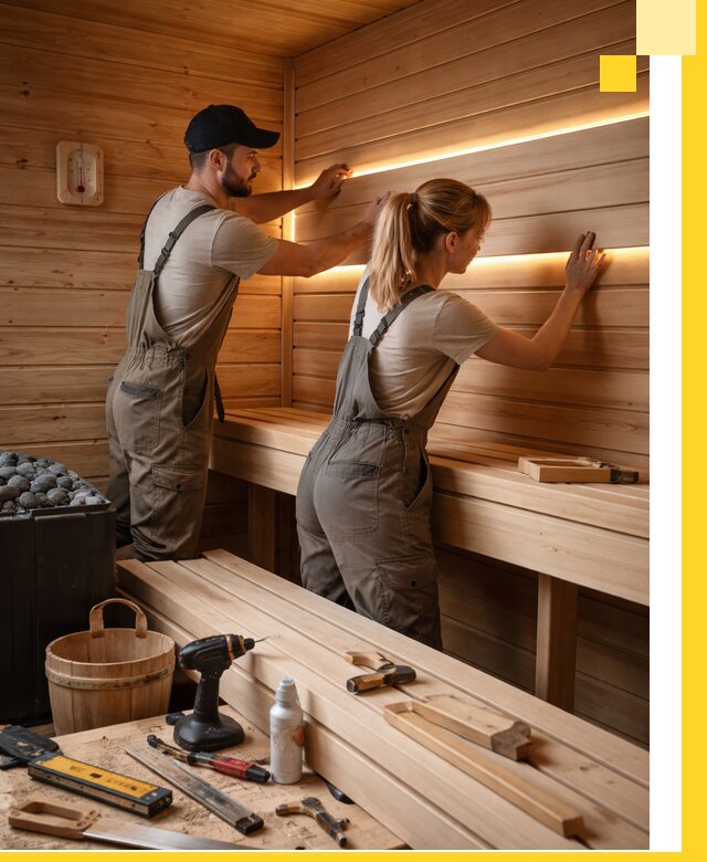 Дизайн саун и бань под ключ с индивидуальным проектом в Похвистневе