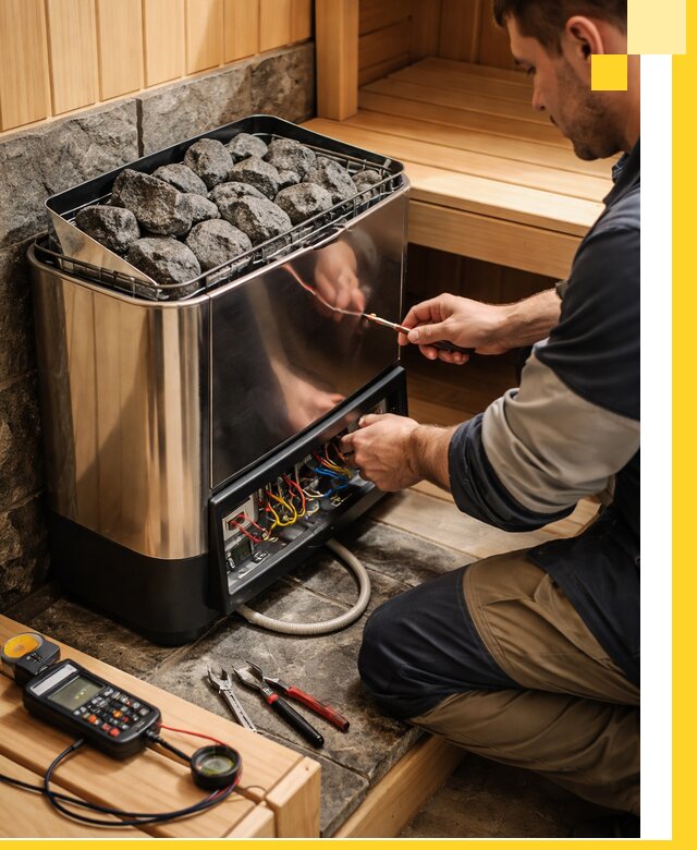 Продажа и установка электрокаменок для саун в Похвистневе