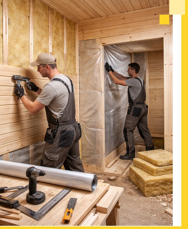 Бани под ключ в Похвистневе с проектом и полным монтажом