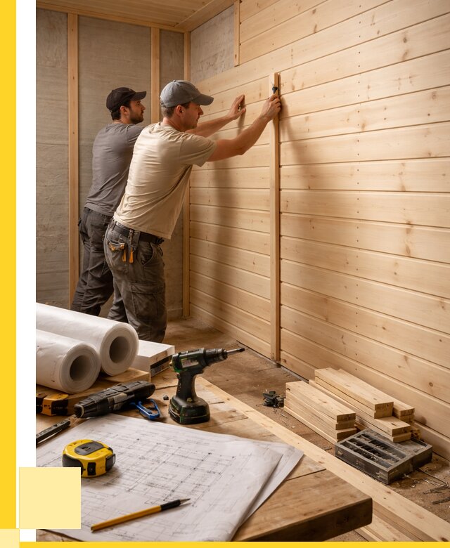 Обшивка бани вагонкой в Похвистневе от 1230 р., ЭриданПхв