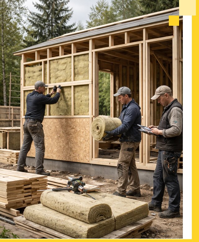 Проектирование и строительство каркасных бань в Похвистневе под ключ