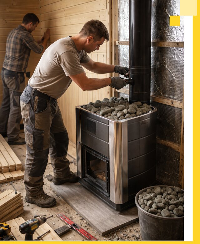 Проектирование и строительство парилок для бани в Похвистневе под ключ