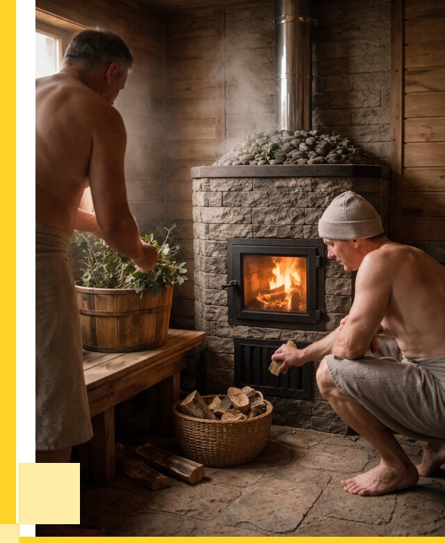 Банные печи под ключ в Похвистневе от 46134 р. | ЭриданПхв кирпичная