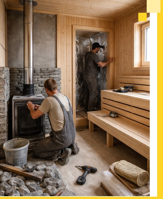 Строительство и изготовление бань под ключ в Похвистневе