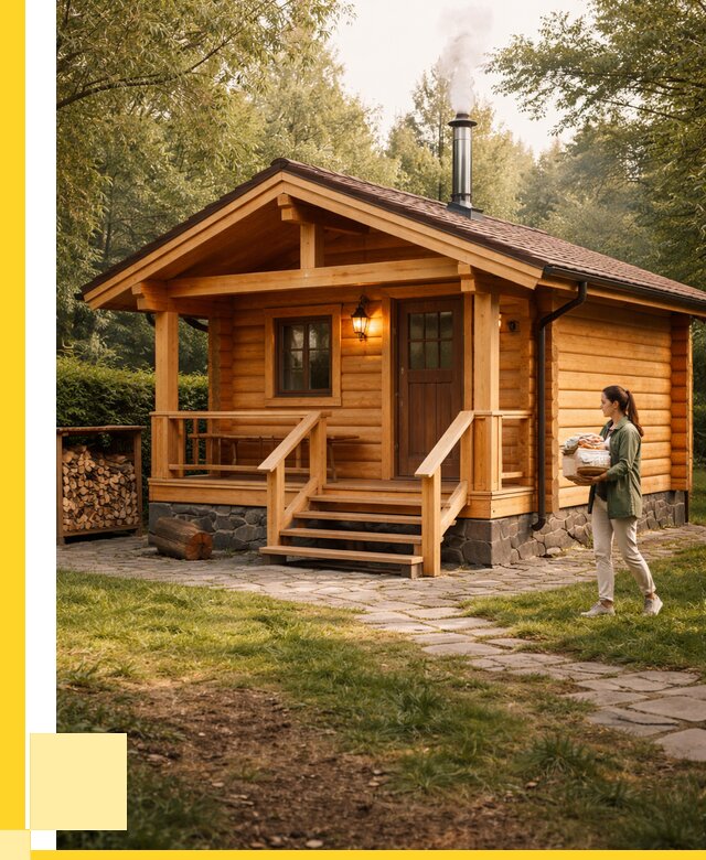 Купить баню под ключ в Похвистневе от 666380 р. | ЭриданПхв